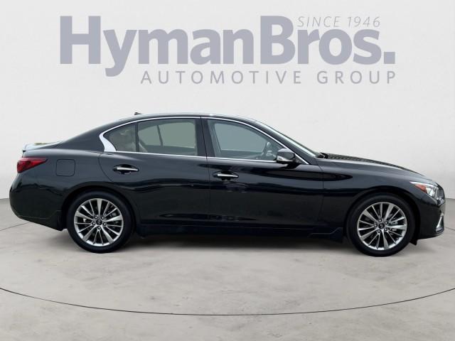 Certified 2023 INFINITI Q50 LUXE with VIN JN1EV7BRXPM543504 for sale in Midlothian, VA