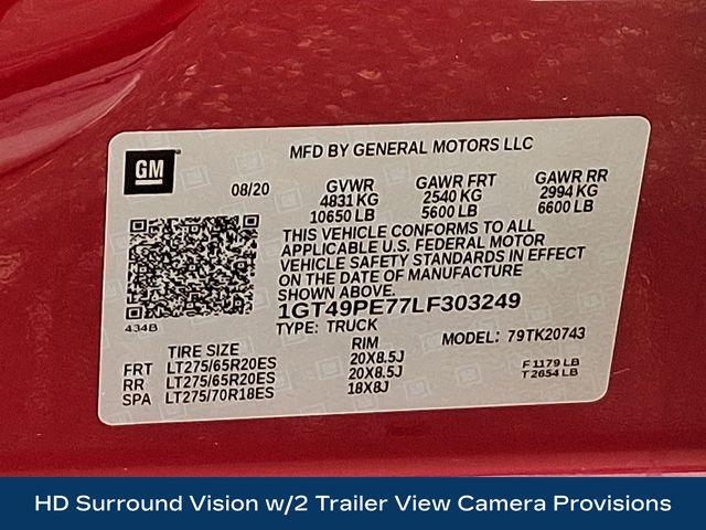 2020 GMC Sierra 2500 HD Vehicle Photo in WATERTOWN, CT 06795-3318