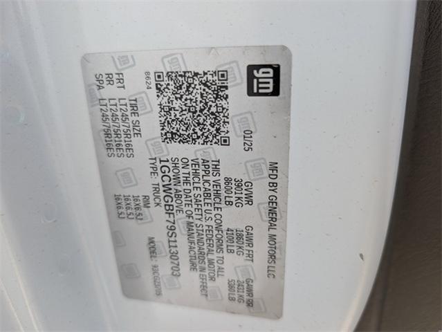 2025 Chevrolet Express Cargo Van Vehicle Photo in ENGLEWOOD, CO 80113-6708
