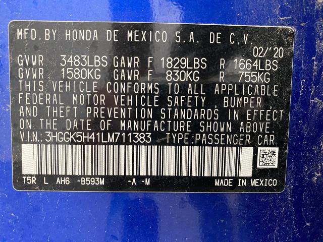 2020 Honda Fit Vehicle Photo in Appleton, WI 54913