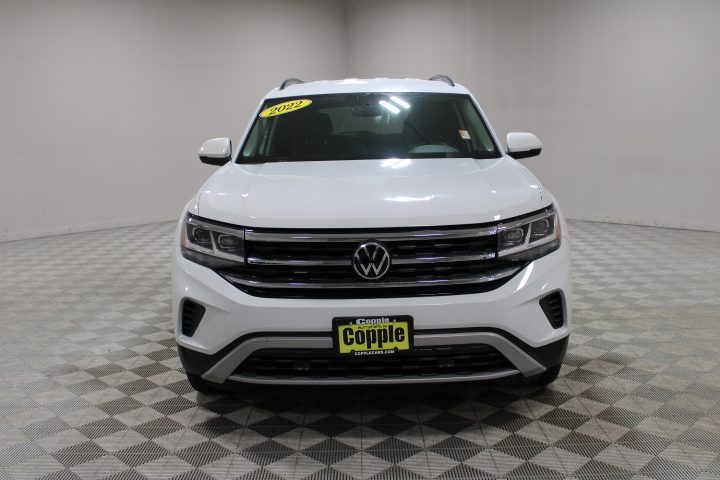 Used 2022 Volkswagen Atlas SE w/Tech with VIN 1V2WR2CA5NC525530 for sale in Louisville, NE