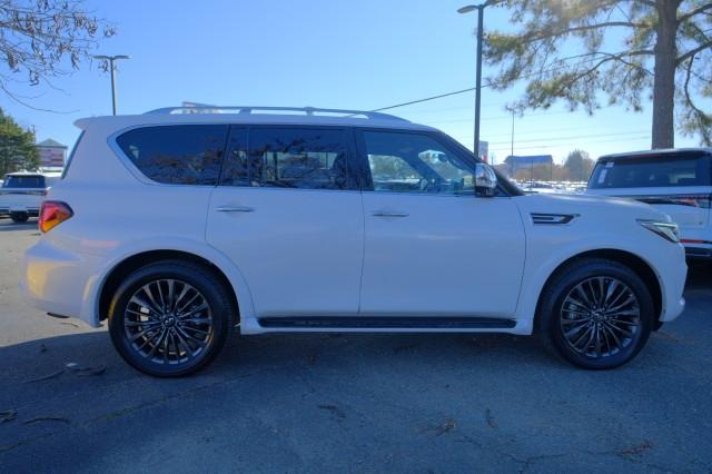 Certified 2024 INFINITI QX80 Sensory 4WD with VIN JN8AZ2BE6R9325957 for sale in Midlothian, VA