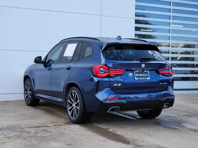 2022 BMW X3 xDrive30i Vehicle Photo in PLANO, TX 75024