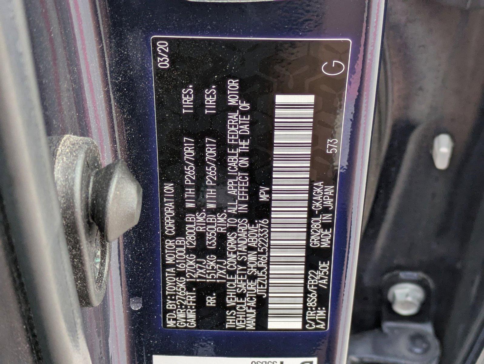 2020 Toyota 4Runner Vehicle Photo in Corpus Christi, TX 78415