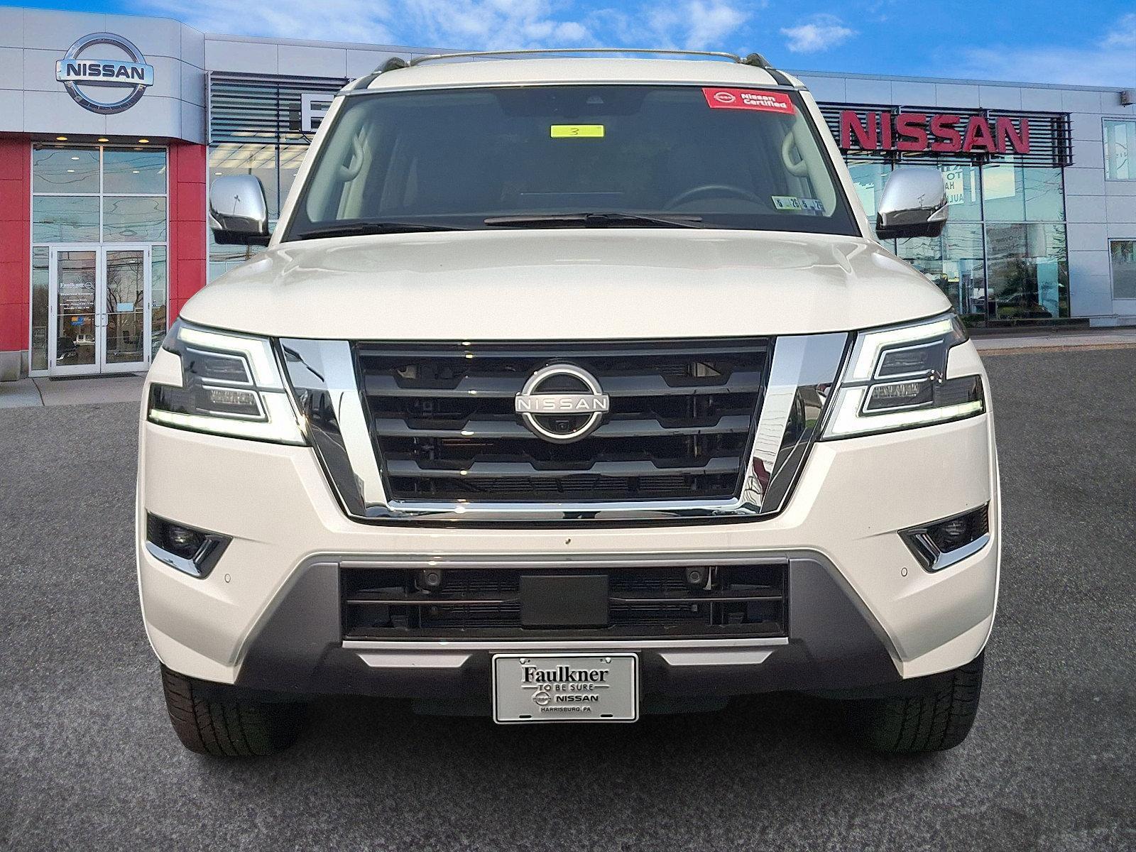 Certified 2024 Nissan Armada Platinum with VIN JN8AY2DB5R9852636 for sale in Harrisburg, PA
