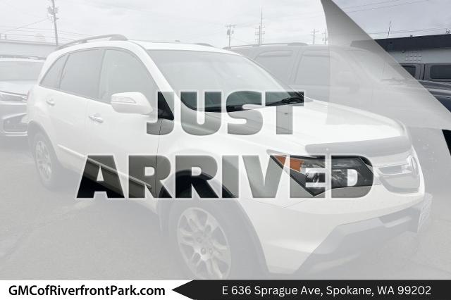 Aspen White Pearl 2009 Acura MDX SH-AWD with Technology and Entertainment Package SUV / Crossover All-Wheel Drive Automatic