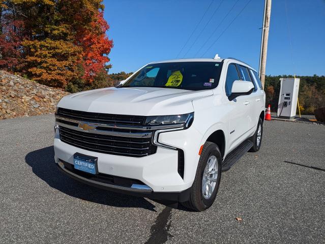 Certified 2023 Chevrolet Tahoe LT with VIN 1GNSKNKD4PR108313 for sale in Augusta, ME