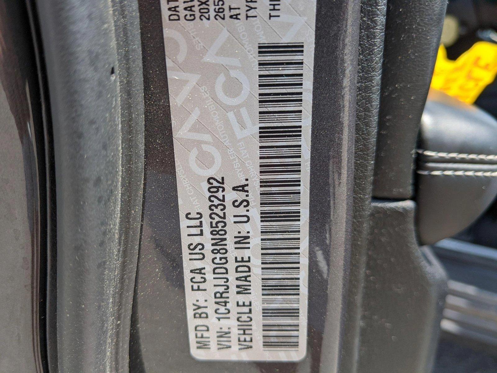 2022 Jeep Grand Cherokee L Vehicle Photo in ORLANDO, FL 32808-7998