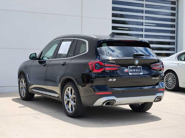 2024 BMW X3 sDrive30i Vehicle Photo in PLANO, TX 75024