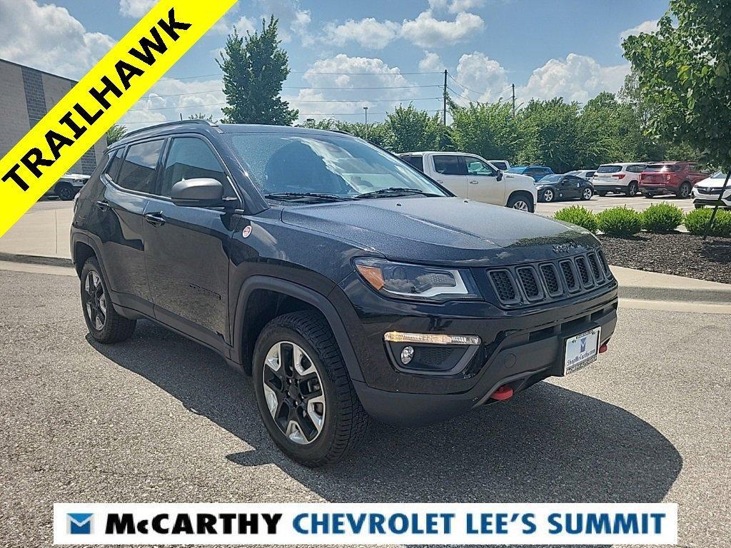 Used 2018 Jeep Compass Trailhawk with VIN 3C4NJDDB4JT199905 for sale in Lee's Summit, MO