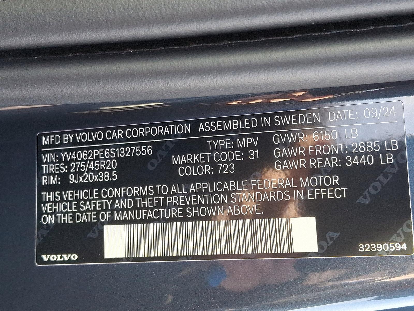 2025 Volvo XC90 Vehicle Photo in Trevose, PA 19053