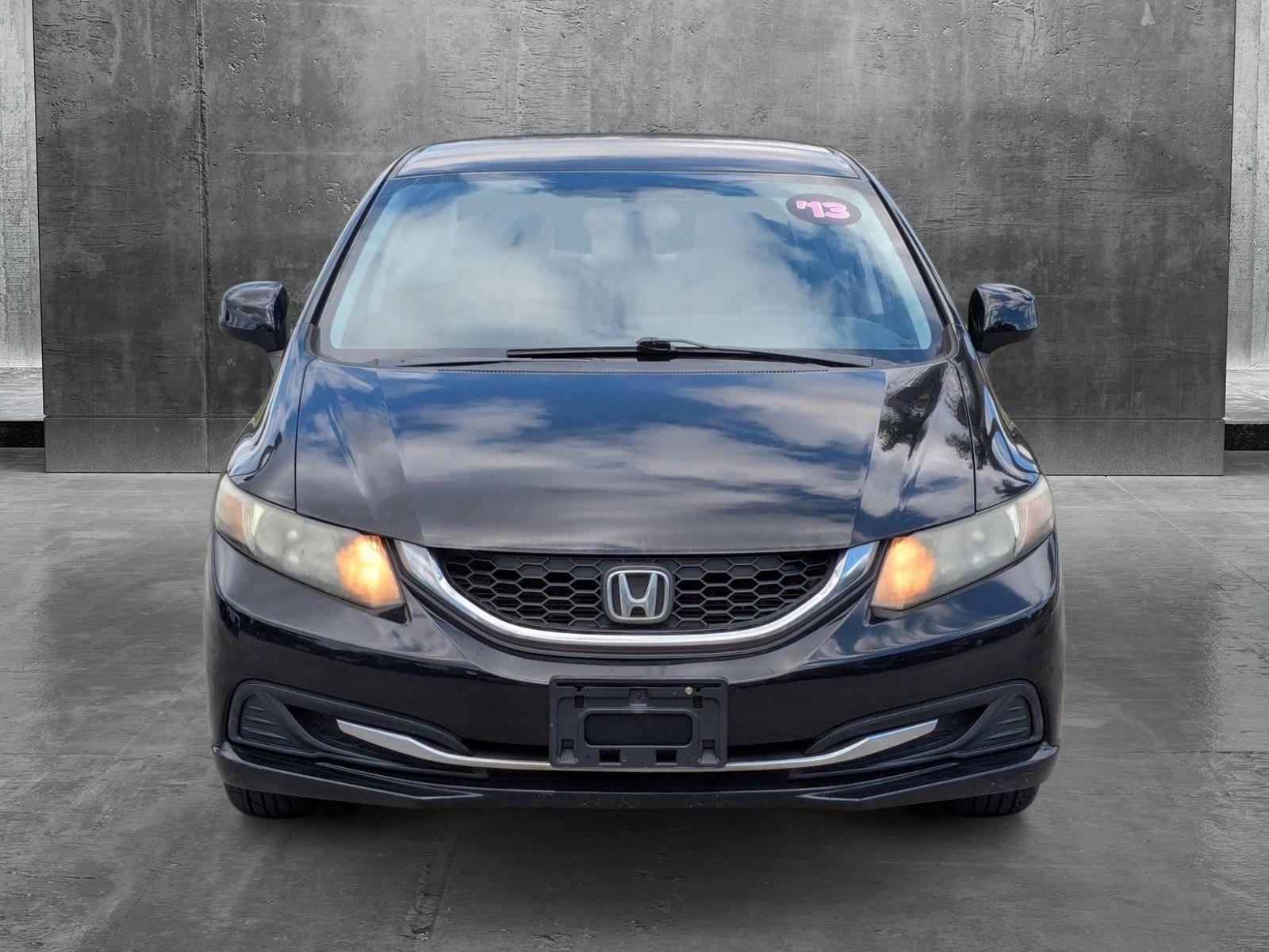 Used 2013 Honda Civic LX with VIN 19XFB2F52DE286708 for sale in Pembroke Pines, FL