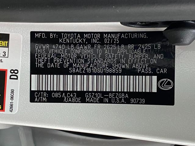 2025 Lexus ES 350 Vehicle Photo in Appleton, WI 54913