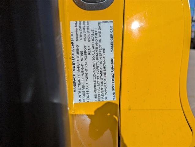 2024 Lotus Emira Vehicle Photo in ENGLEWOOD, CO 80113-6708