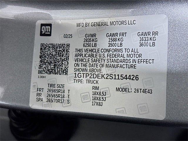 2025 GMC Canyon Vehicle Photo in PUYALLUP, WA 98371-4149
