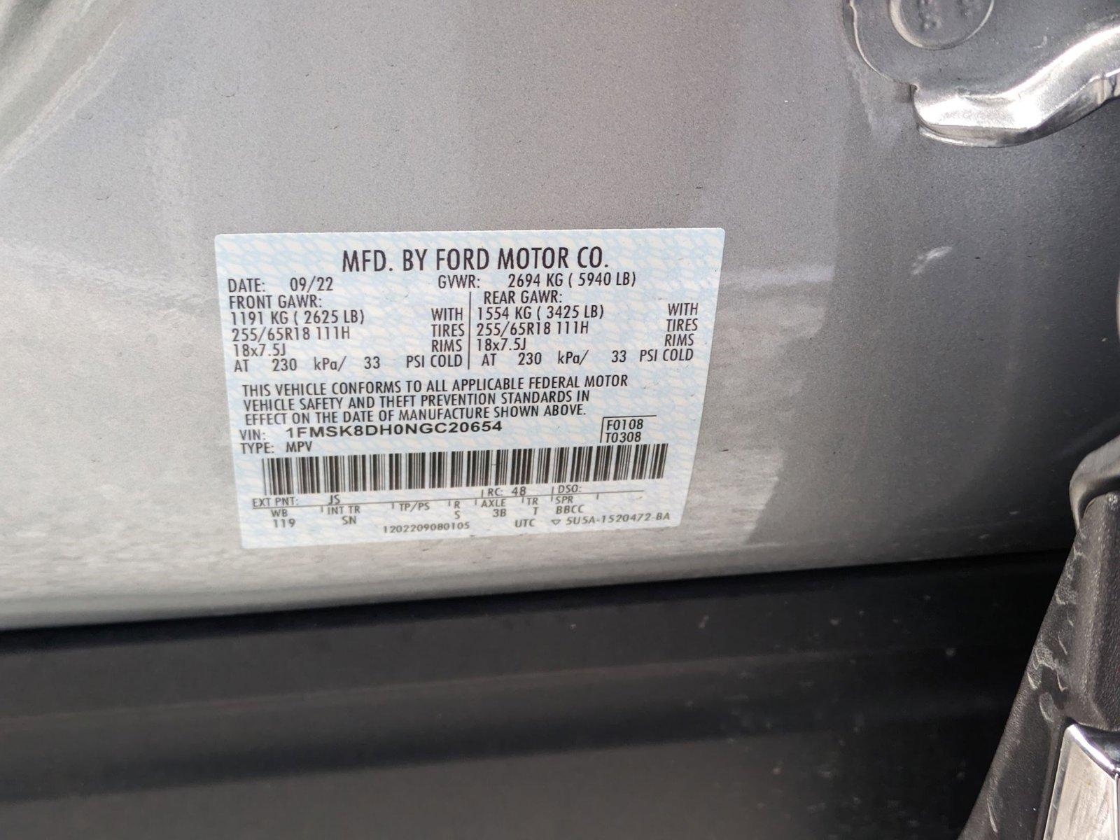 2022 Ford Explorer Vehicle Photo in Bradenton, FL 34207