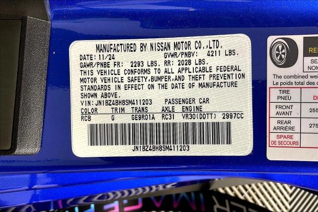 2025 Nissan Z Vehicle Photo in Tulsa, OK 74129