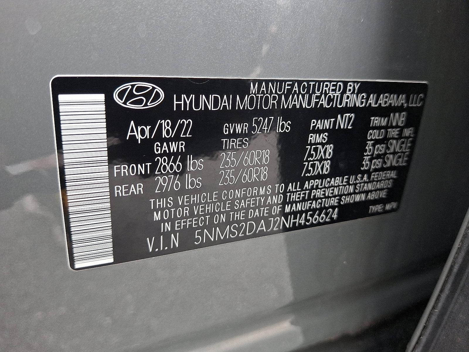 2022 Hyundai SANTA FE Vehicle Photo in Harrisburg, PA 17111