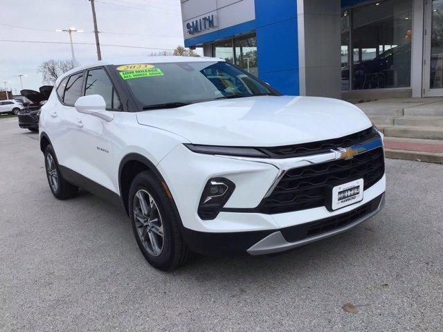 Certified 2023 Chevrolet Blazer 2LT with VIN 3GNKBHR43PS231654 for sale in Hammond, IN