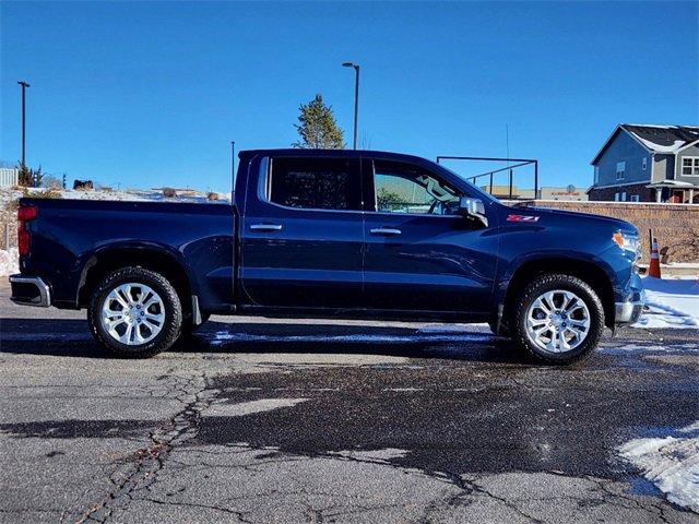 Used 2023 Chevrolet Silverado 1500 LTZ with VIN 1GCUDGE88PZ228850 for sale in Aurora, CO