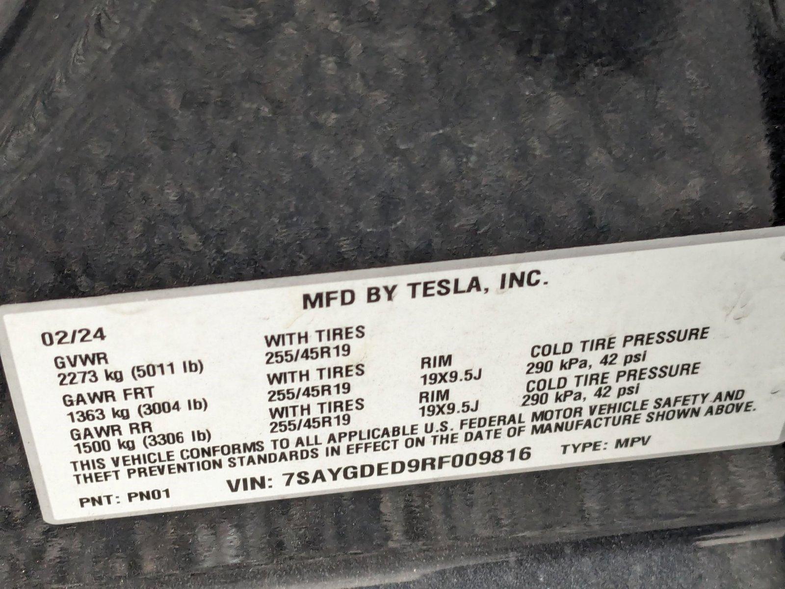 2024 Tesla Model Y Vehicle Photo in Miami, FL 33015