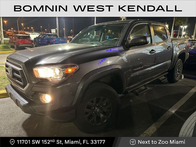 Used 2021 Toyota Tacoma SR5 with VIN 3TYAZ5CNXMT012663 for sale in Miami, FL