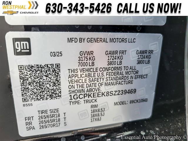 2025 Chevrolet Silverado 1500 Vehicle Photo in AURORA, IL 60503-9326