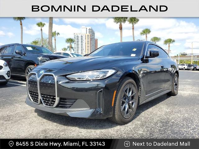 Used 2024 BMW i4 Base with VIN WBY43AW04RFT07296 for sale in Miami, FL