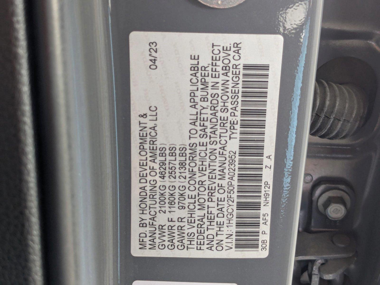 2023 Honda Accord Hybrid Vehicle Photo in Valencia, CA 91355