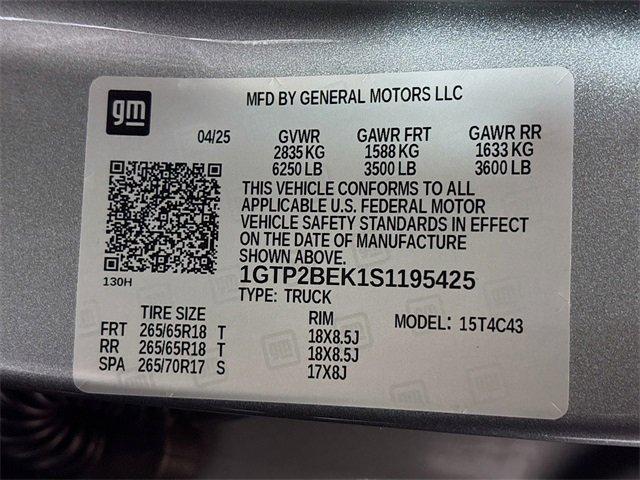 2025 GMC Canyon Vehicle Photo in PUYALLUP, WA 98371-4149