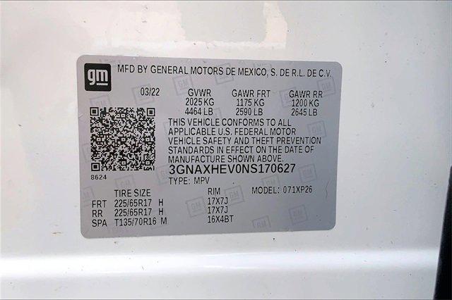 2022 Chevrolet Equinox Vehicle Photo in KANSAS CITY, MO 64114-4502