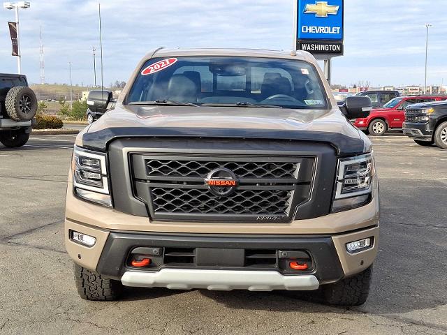 Used 2021 Nissan Titan PRO-4X with VIN 1N6AA1ED5MN530800 for sale in Washington, PA