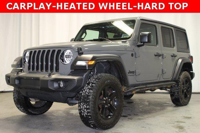 Used 2020 Jeep Wrangler Unlimited Altitude with VIN 1C4HJXDN8LW340657 for sale in Orrville, OH