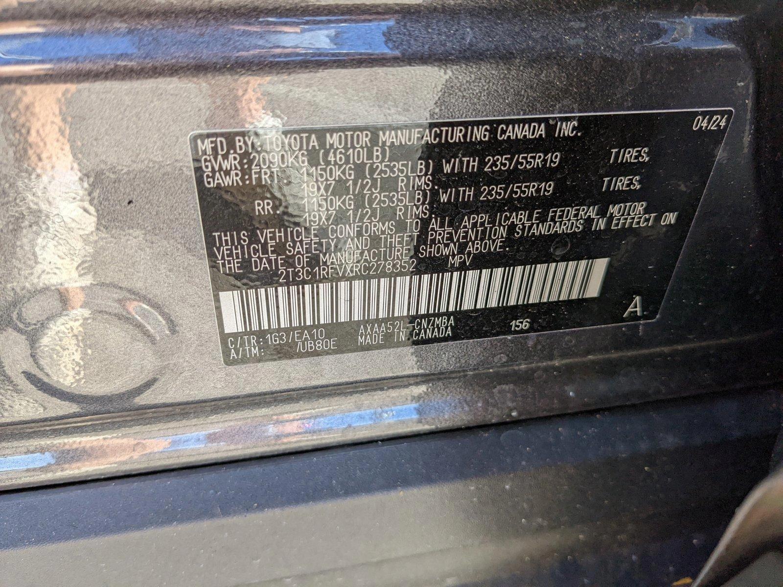 2024 Toyota RAV4 Vehicle Photo in ORLANDO, FL 32808-7998