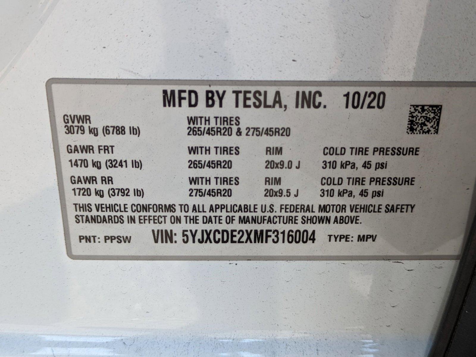 2021 Tesla Model X Vehicle Photo in Delray Beach, FL 33444