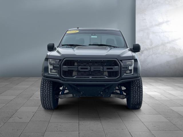 Used 2018 Ford F-150 Raptor with VIN 1FTFW1RG0JFA04644 for sale in Iowa City, IA