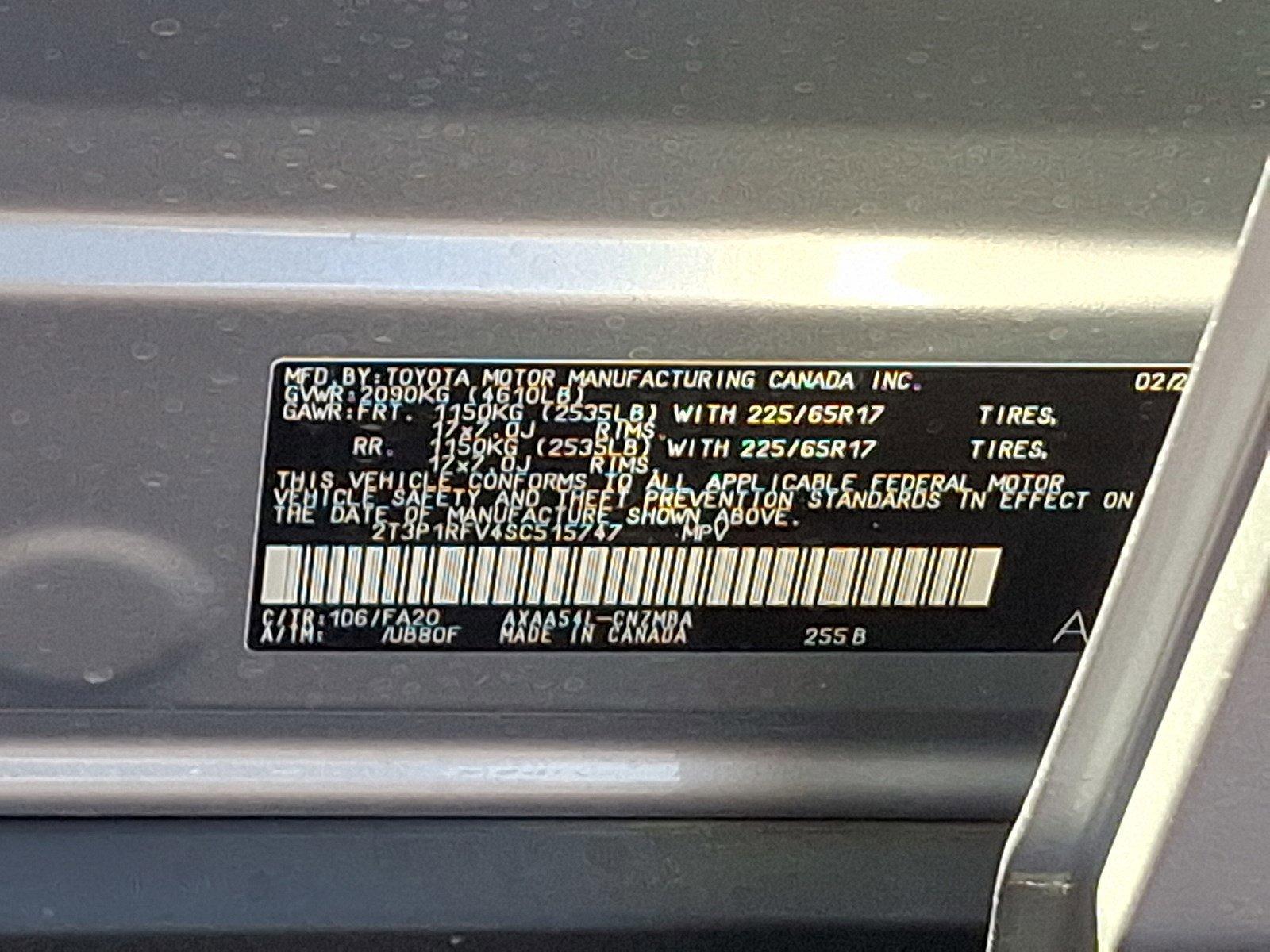 2025 Toyota RAV4 Vehicle Photo in Harrisburg, PA 17111