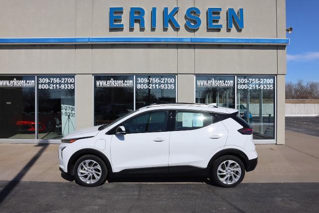Certified 2022 Chevrolet Bolt EUV LT with VIN 1G1FY6S06N4123569 for sale in Milan, IL