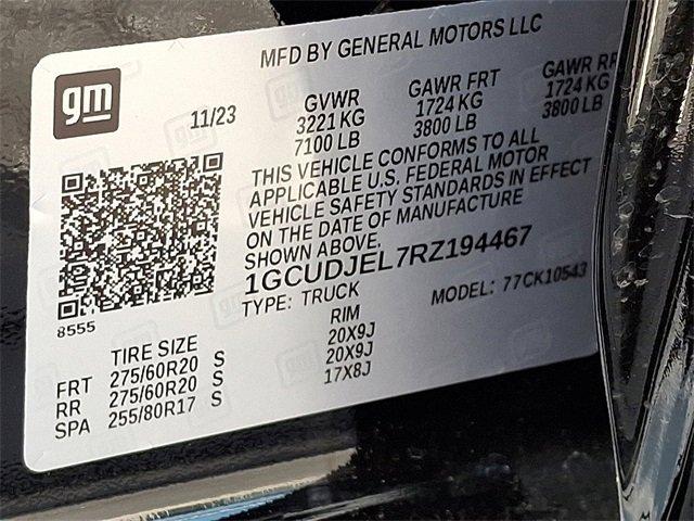 2024 Chevrolet Silverado 1500 Vehicle Photo in LANCASTER, PA 17601-0000