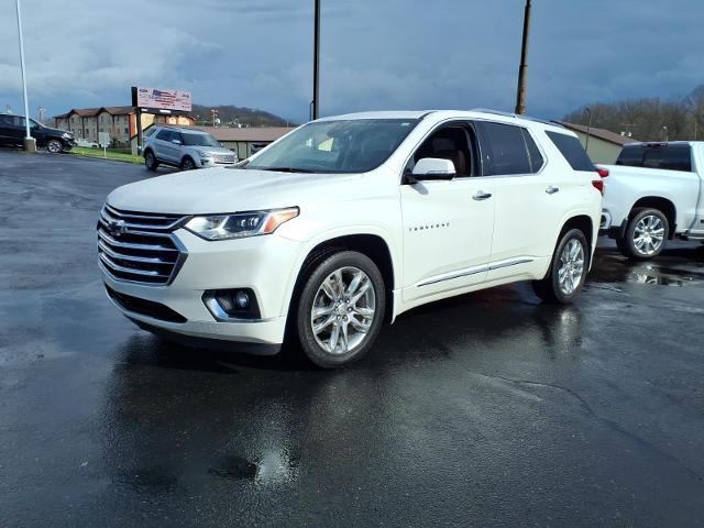 White (Iridescent Pearl Tricoat) 2018 Chevrolet Traverse High Country AWD SUV / Crossover Four-Wheel Drive 9-Speed Automatic