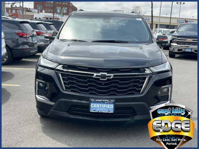 Certified 2022 Chevrolet Traverse Premier with VIN 1GNEVKKW1NJ187360 for sale in Freeport, NY