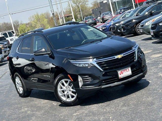 Certified 2022 Chevrolet Equinox LT with VIN 3GNAXKEV0NL244412 for sale in Tinley Park, IL