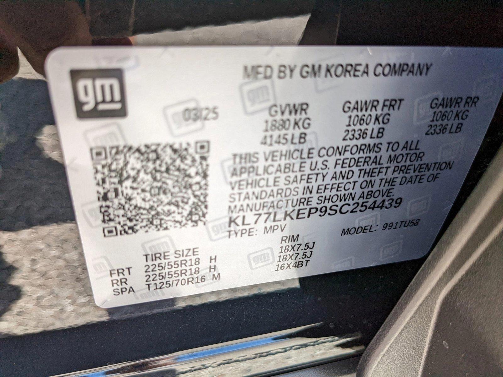 2025 Chevrolet Trax Vehicle Photo in ORLANDO, FL 32808-7998