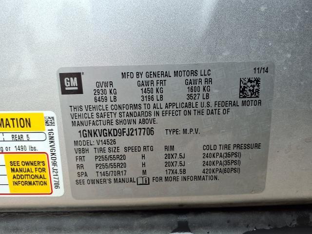 2015 Chevrolet Traverse Vehicle Photo in Oshkosh, WI 54904