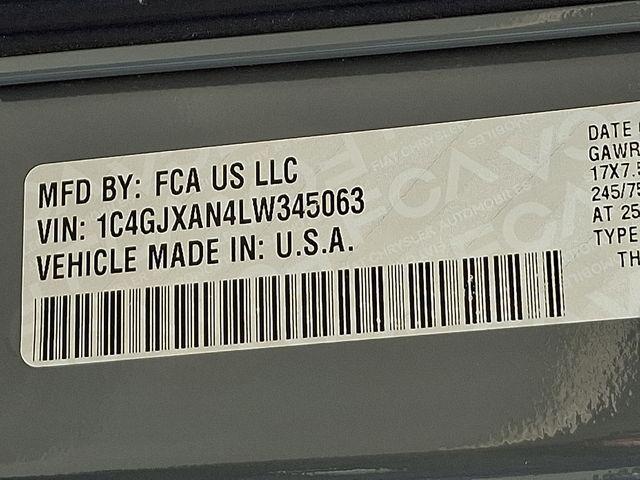 2020 Jeep Wrangler Vehicle Photo in DANBURY, CT 06810-5034