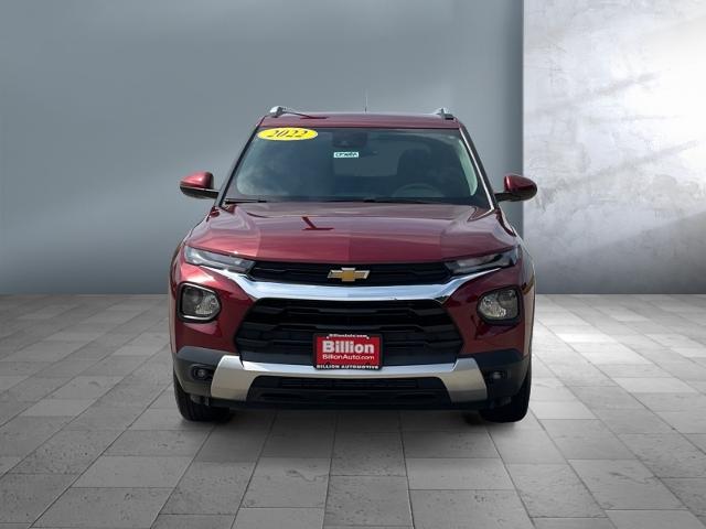 Used 2022 Chevrolet Trailblazer LT with VIN KL79MPS23NB134299 for sale in Iowa City, IA