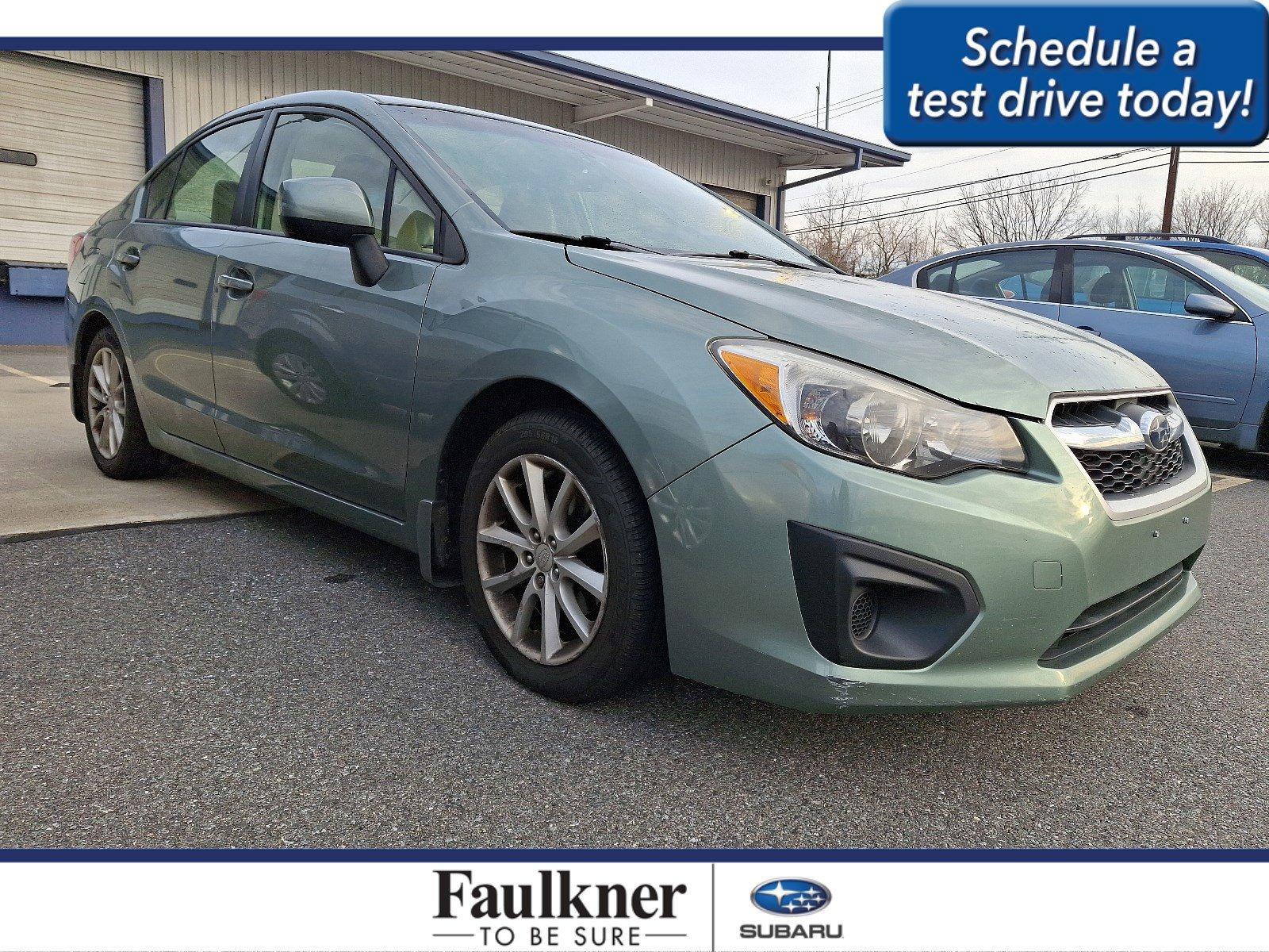 2014 Subaru Impreza Sedan Vehicle Photo in BETHLEHEM, PA 18017