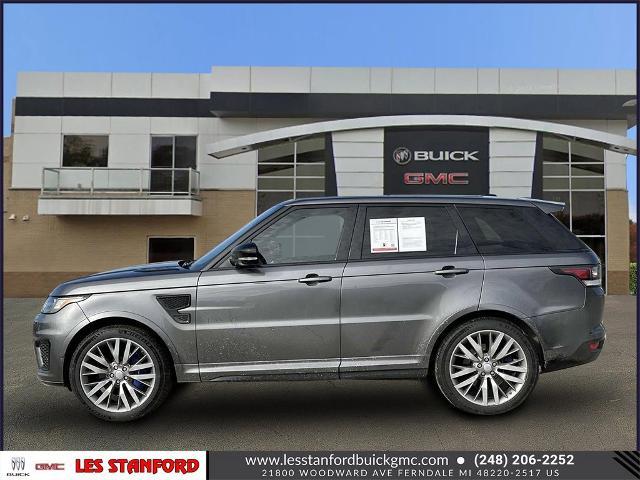 Used 2016 Land Rover Range Rover Sport SVR with VIN SALWZ2EF9GA572951 for sale in Ferndale, MI