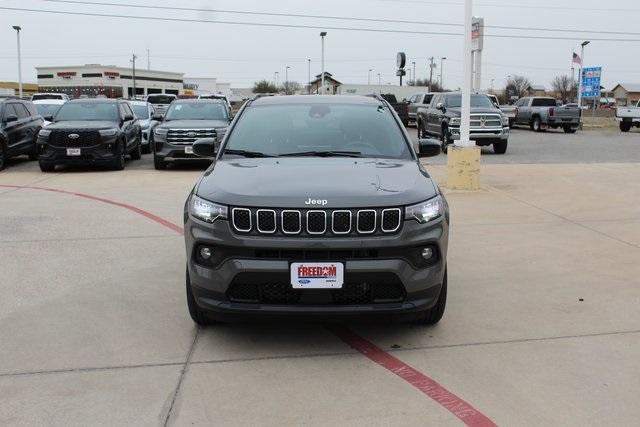Used 2024 Jeep Compass Latitude with VIN 3C4NJDBN2RT606760 for sale in Delray Beach, FL