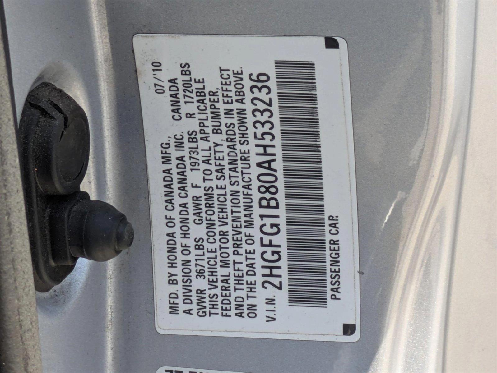 2010 Honda Civic Coupe Vehicle Photo in Valencia, CA 91355-1794